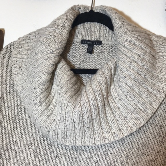 Cashmere and Silk Eileen Fisher Sweater - Picture 4 of 7